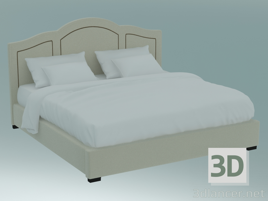 3D Modell Doppelbett Sunderland - Vorschau