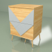 3d model Bedside table Woo Twins (light gray) - preview