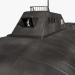 3d Подводная лодка. модель купить - ракурс