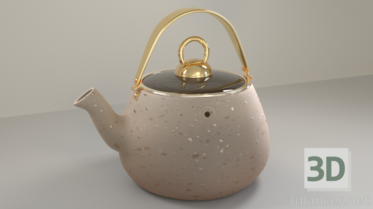 3D modeli Çaydanlık - önizleme