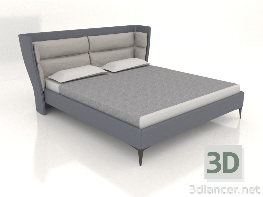 3 डी मॉडल डबल बेड स्पाजियो (ए2290) - पूर्वावलोकन