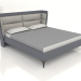 3d model Double bed SPAZIO (A2290) - preview