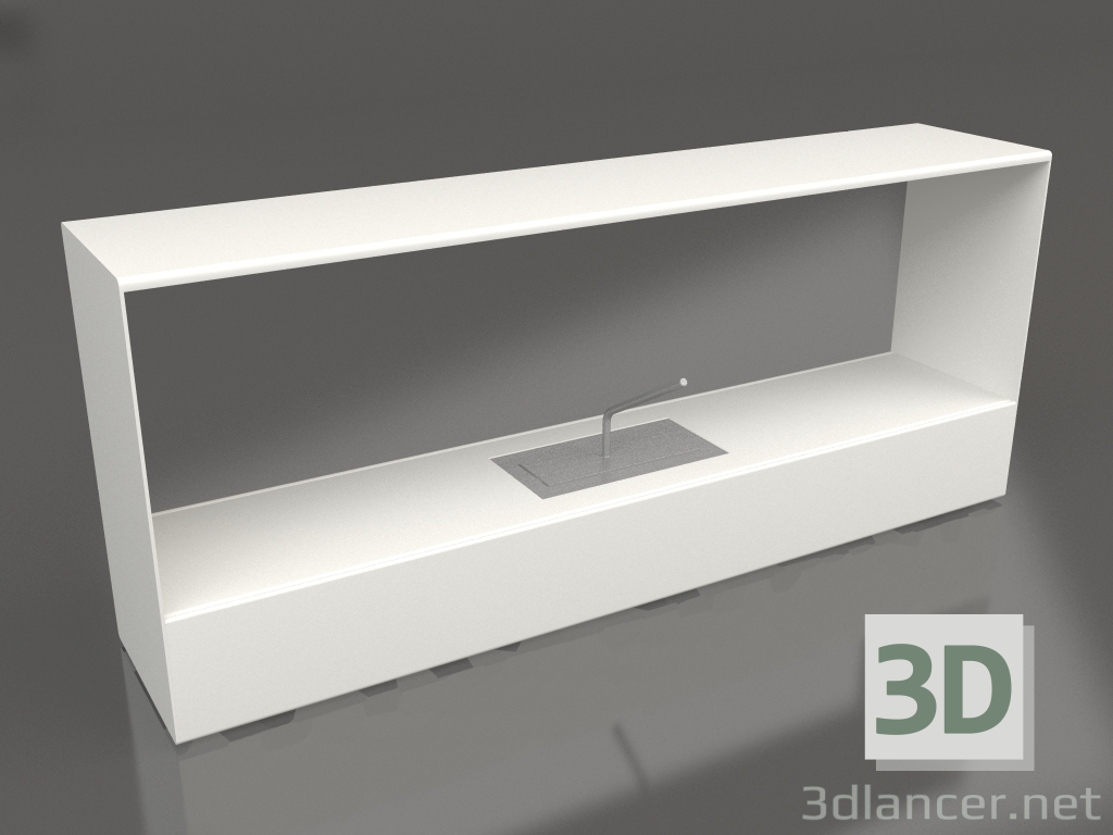 3D modeli Brülör 3 (Akik gri) - önizleme
