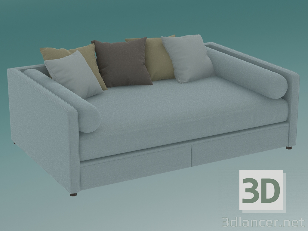 modèle 3D Canapé-lit Ripley pour enfants - preview