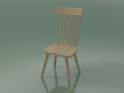 Stuhl mit hoher Rückenlehne (21, Rovere Sbiancato)