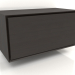 3d model Mueble TM 011 (800x400x400, madera marrón oscuro) - vista previa