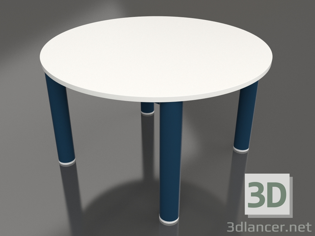 modello 3D Tavolino D 60 (Grigio blu, DEKTON Zenith) - anteprima