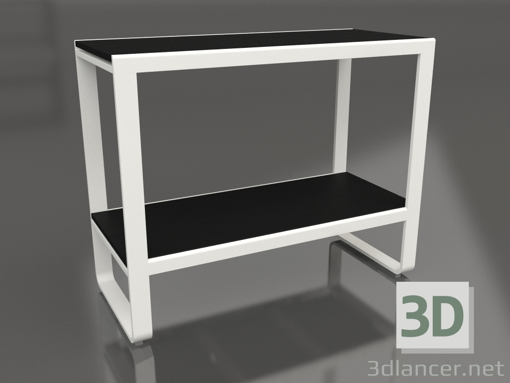modèle 3D Etagère 90 (DEKTON Domoos, Gris agate) - preview