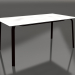 modèle 3D Table à manger 160 (Noir) - preview