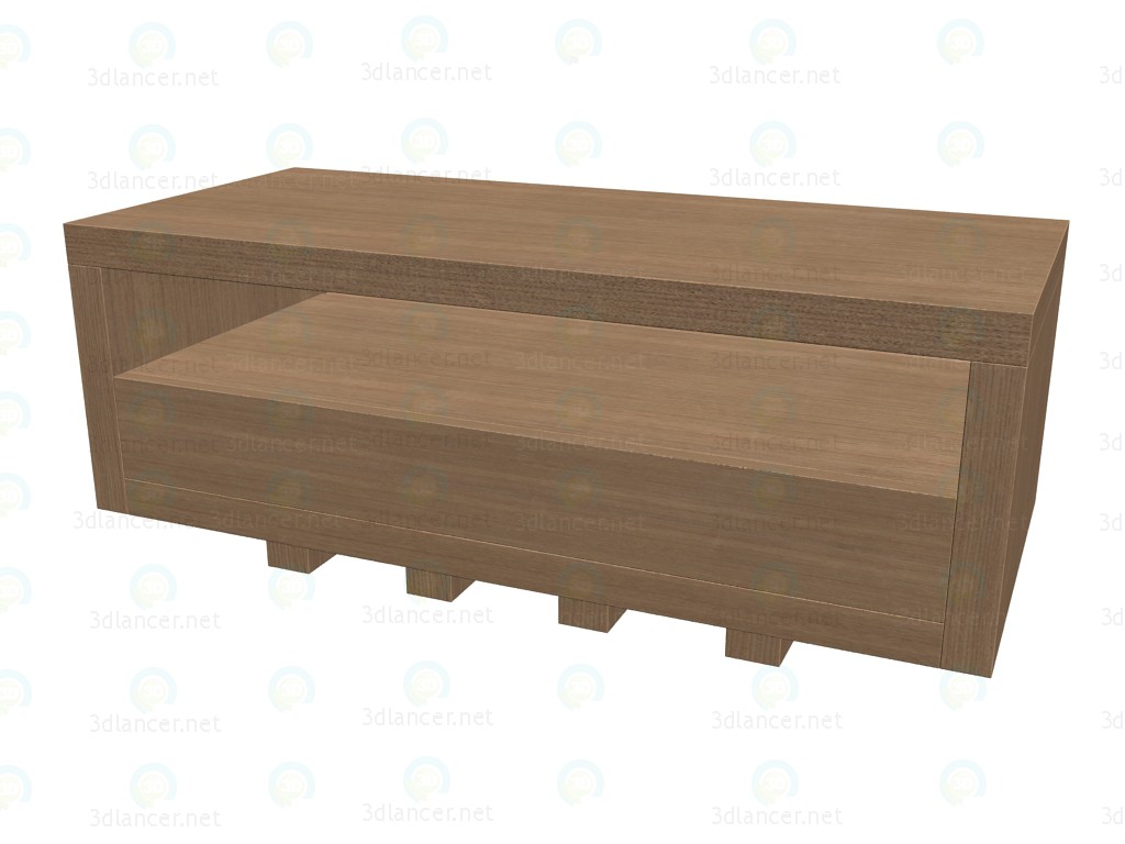 modèle 3D Table de chevet ACLE7 - preview