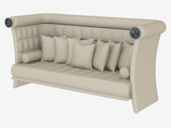 Sofa-Bank im Stil des Art Deco Caesar