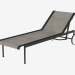 3d model Chaise longue with wheels - preview