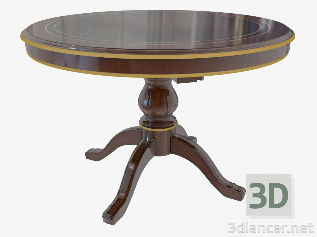modello 3D Tavolo da pranzo rotondo (1175x780) - anteprima