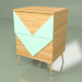 3d model Bedside table Woo Twins (sea wave) - preview
