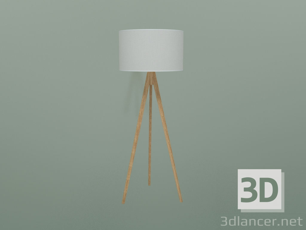 modello 3D Lampada da terra 5038 Treviso - anteprima