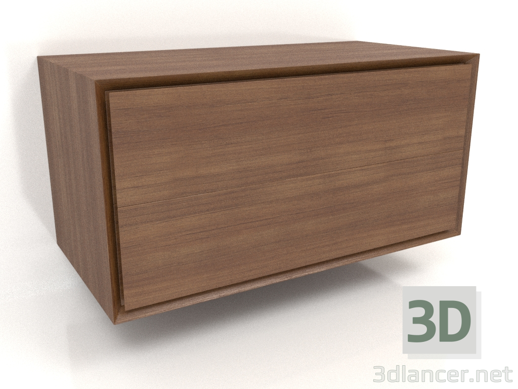 modèle 3D Armoire TM 011 (800x400x400, bois brun clair) - preview