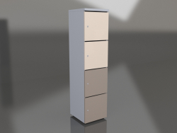 Запирающийся шкаф LOK04 (400x432x1610)