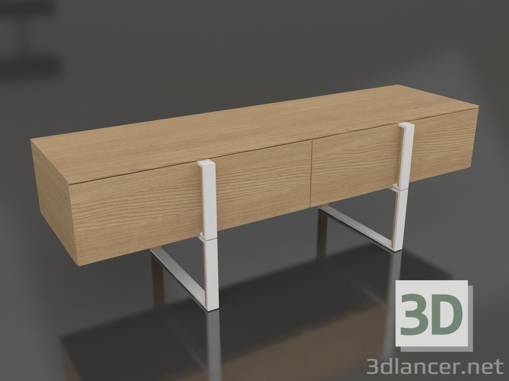 3d model TV stand (light) - preview