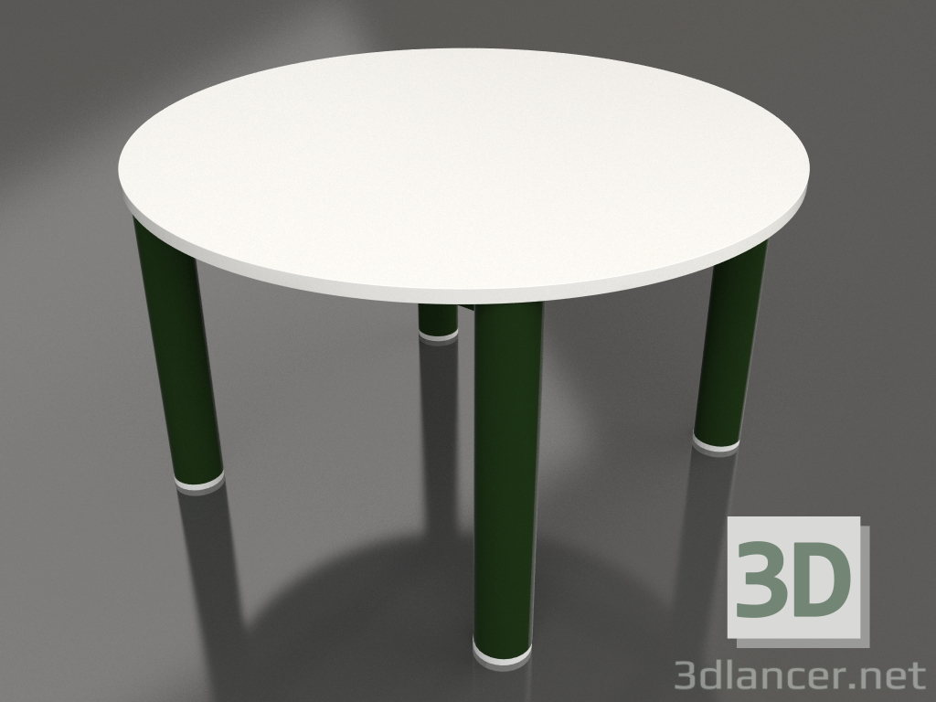 modello 3D Tavolino P 60 (Verde bottiglia, DEKTON Zenith) - anteprima