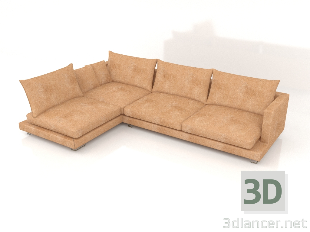 3d model Sofá Ego 1 - vista previa