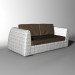 3d model Udine sofa - preview