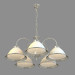 3d model Chandelier A9366LM-5SS - preview