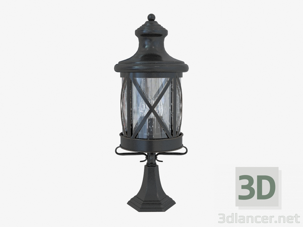 3D Modell Straßenlampe Sation (4045 3B) - Vorschau
