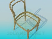 Chair with mesh