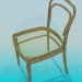 3D Modell Stuhl mit mesh - Vorschau