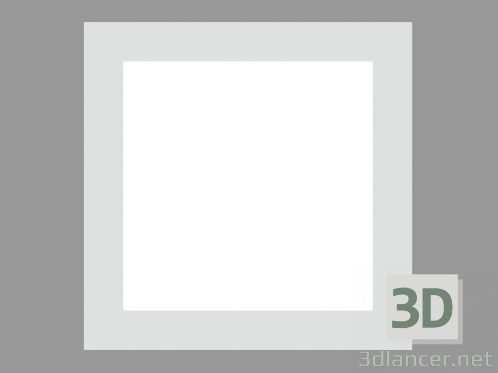 3d model Wall-mounted luminaire MINIBRIQUE SQUARE (S4543W) - preview