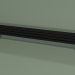 3d model Horizontal radiator RETTA (4 sections 1800 mm 60x30, black matt) - preview