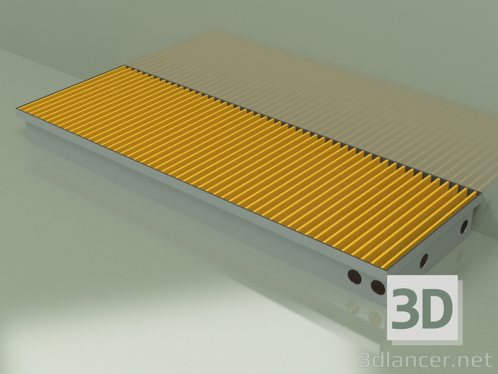 modello 3D Termoconvettore da condotto - Aquilo F1Т (340x1000x90, RAL 1004) - anteprima