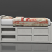 Bett 3D-Modell kaufen - Rendern