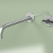 3d model Wall-mounted hydro-progressive mixer with spout (19 11, AS-ON) - preview