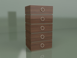 Chest of drawers DN 340 (Walnut)