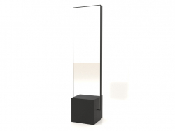 Floor mirror ZL 03 (500x400x1900, wood black)