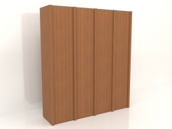Шкаф MW 05 wood (2465x667x2818, wood red)