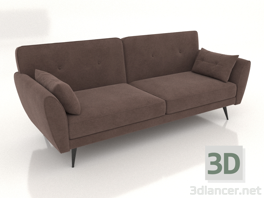 Modelo 3d sofá cama Edimburgo - preview