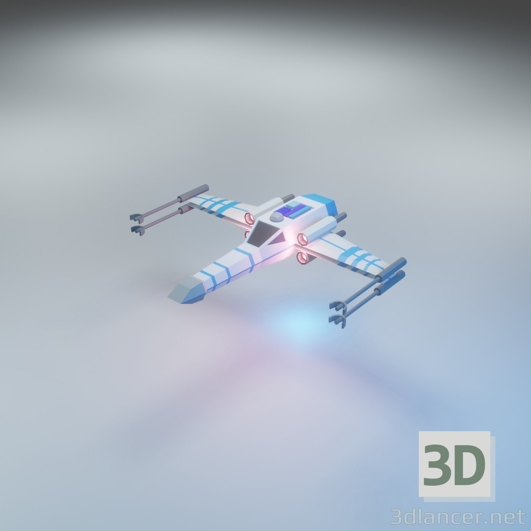 3D Modell Flügelapparat - Vorschau