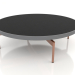 modello 3D Tavolino rotondo Ø120 (Antracite, DEKTON Domoos) - anteprima