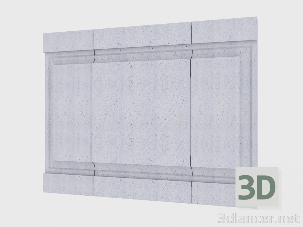 3D modeli Panel (FF58S) - önizleme