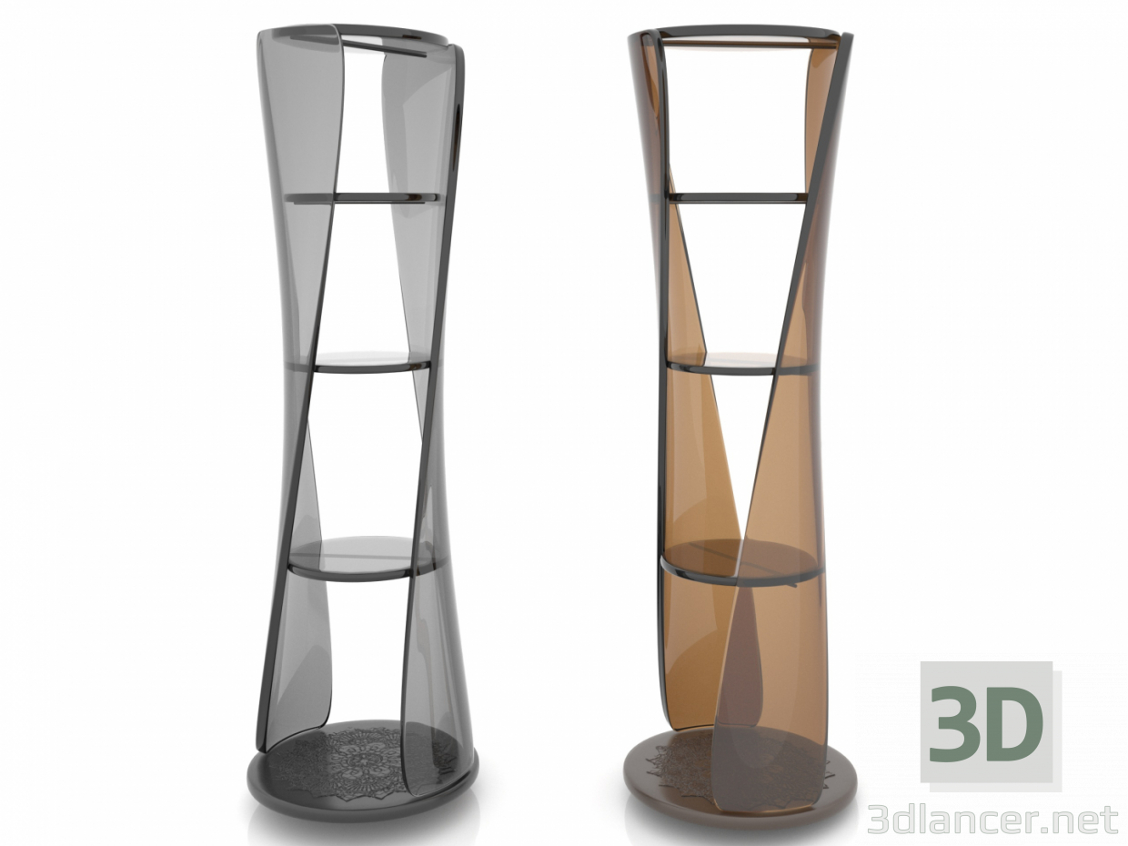 3d model Shelf Glass - preview