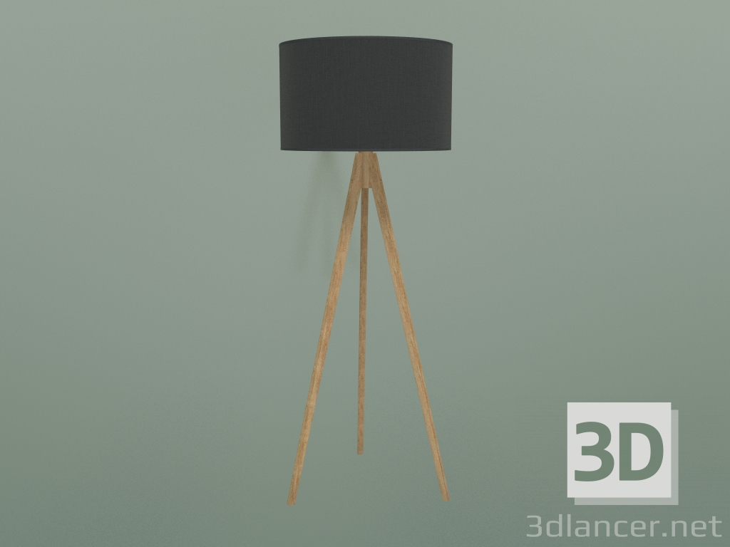 modello 3D Lampada da terra 5039 Treviso - anteprima
