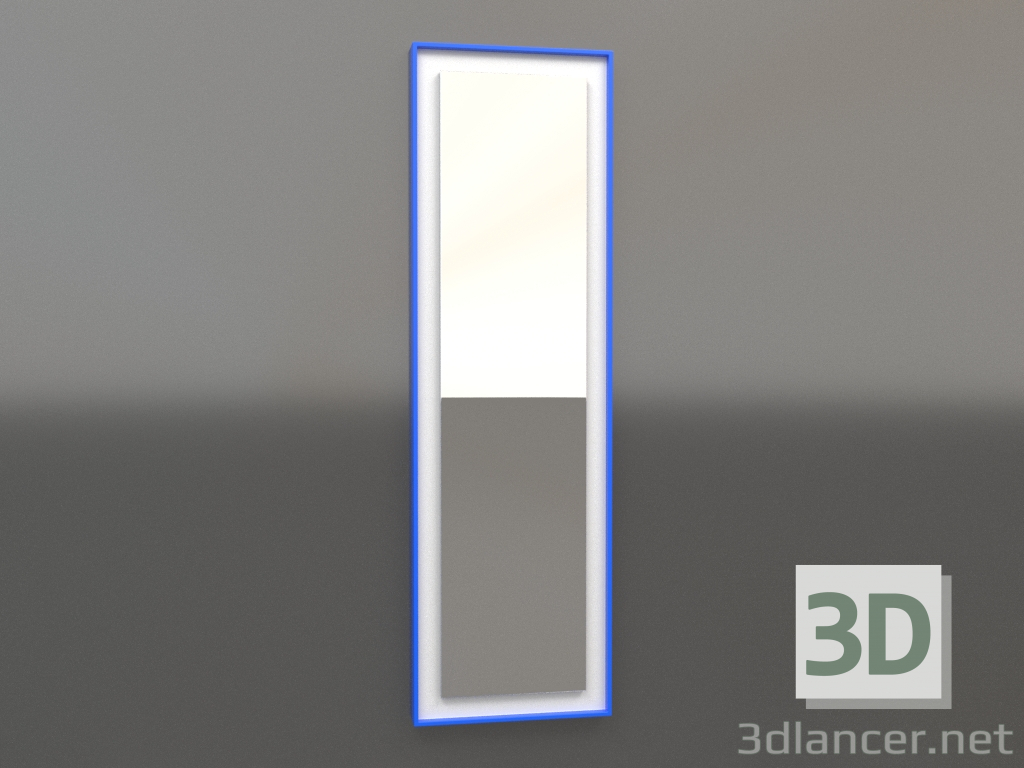 3d модель Зеркало ZL 18 (450x1500, blue, white) – превью
