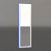 modello 3D Specchio ZL 18 (450x1500, blu, bianco) - anteprima