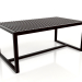 3d model Dining table 179 (Black) - preview