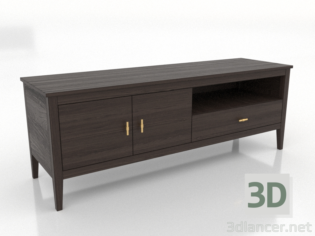 3D modeli TV dolabı 2 1500 mm (dişbudak ceviz) - önizleme 3D modeli TV dolabı 2 1500 mm (dişbudak ceviz) - önizleme