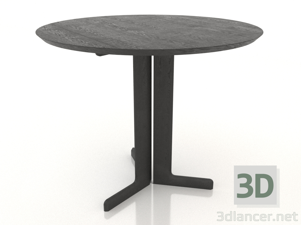 modèle 3D Table à manger 900 mm (Chêne noir) - preview modèle 3D Table à manger 900 mm (Chêne noir) - preview