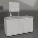 3D Modell Labor-Metallspüle LK-1500 SMS-G - Vorschau