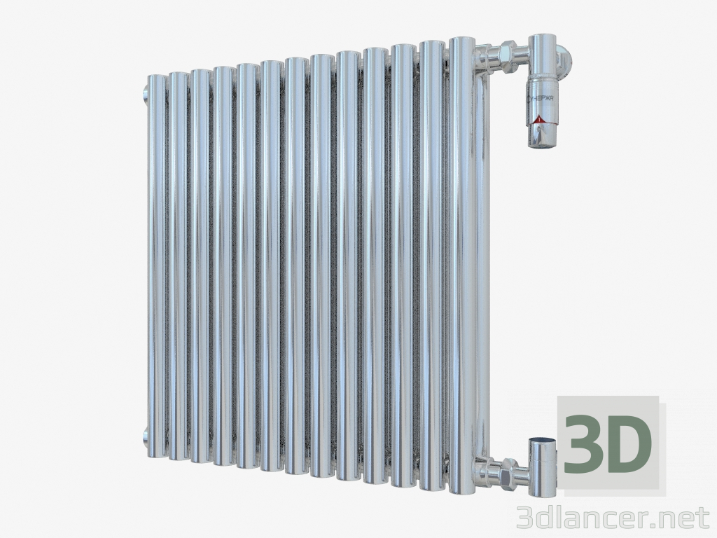modello 3D Radiatore Estet (500x515; 13 sezioni) - anteprima